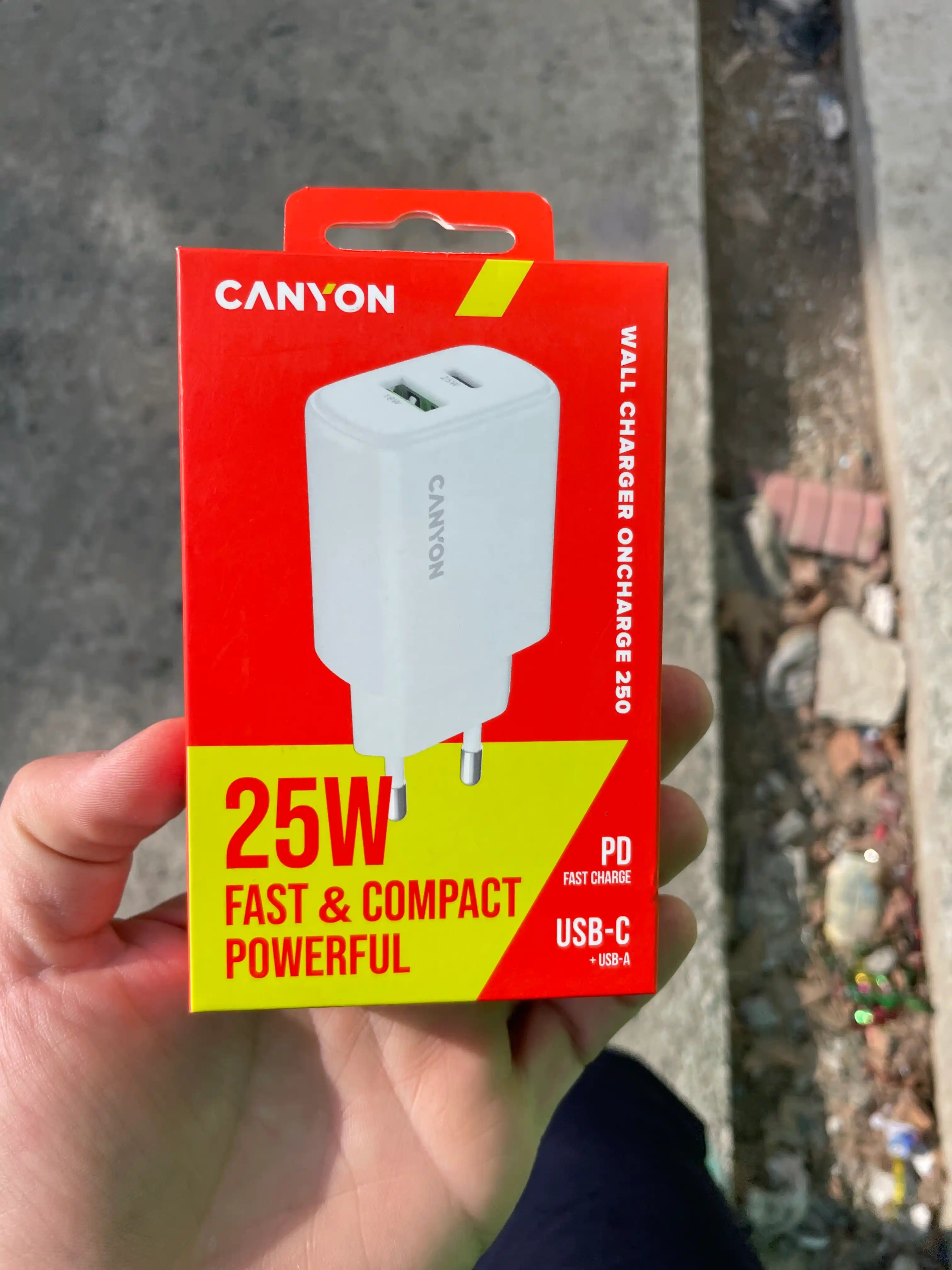Iphone uchun universal zaryadlash qurilmasi, 20 Vt adapter, ikkita type-c va USB-A portli