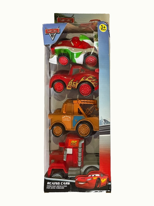 Набор игрушечных машинок из мультфильма «Тачки» – 4 шт