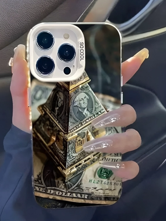 Чехол на iPhone, с камнями, 11, 12, 13, 14, 15, 16, 17, Pro, Max, Plus, Mini - 