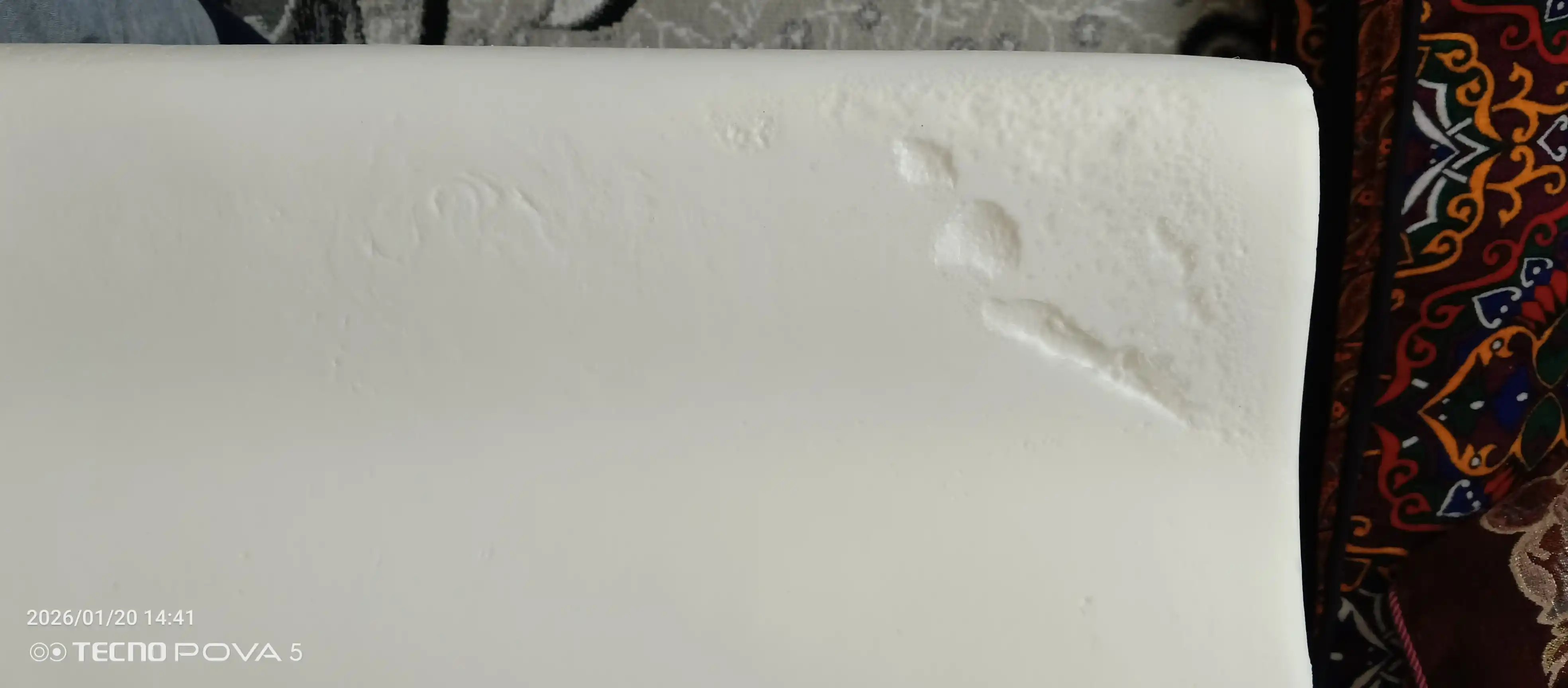 Ortopedik uyqu yostigi Memory Foam, bo‘yin va umurtqa uchun, gipoallergen, anatomik shakl