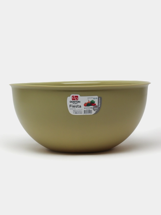 Univelsal salat idishi qopqoqsiz, salat sigimi, xamir idishi