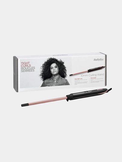 Щипцы для завивки волос BaByliss, диаметр 10 мм, для создания точных локонов, C449SDE — FRIDGE-BABYLISSC449SDE
