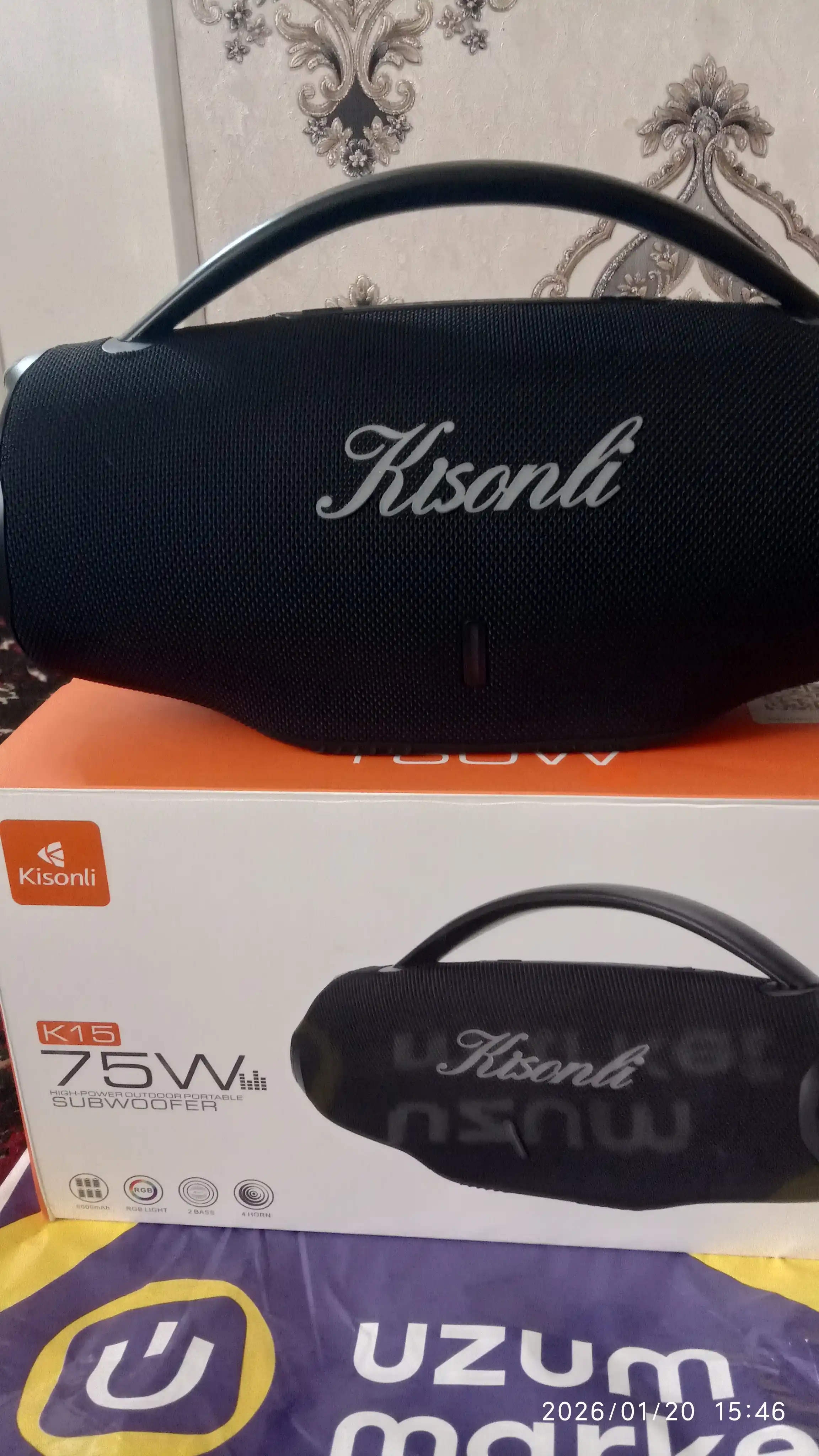 Колонка Kisonli K15 Bluetooth 5.3