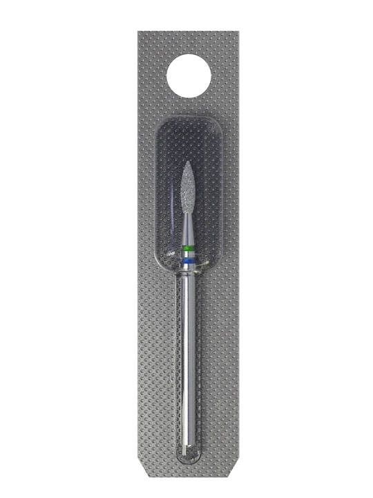 DUO dural zamonaviy ko'k-yashil fayl, diametri 2.1 mm / ish qismi 8 mm