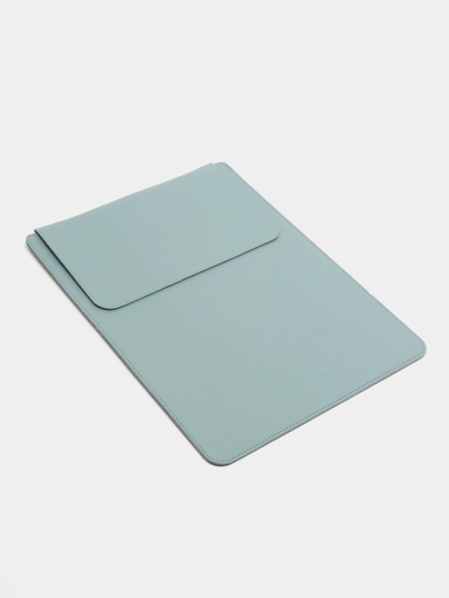 Чехол сумка для ноутбука 13-15" и MacBook, защитный кейс из эко кожи — NEXTBUY-NOTECHEX-ТЕМНСИН-Chex13