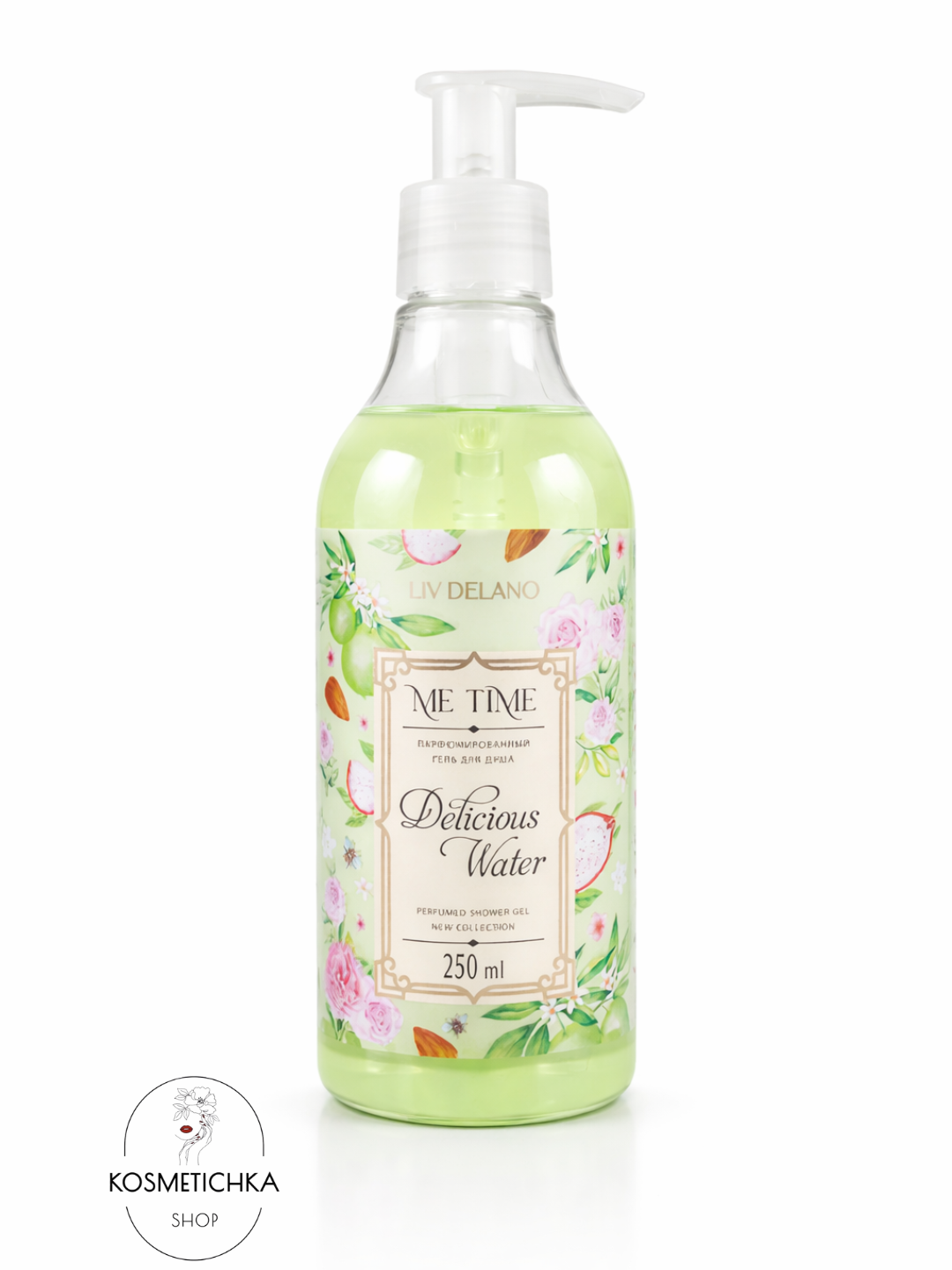 Гель для душа парфюмированный Delicious Water, 250 мл - 