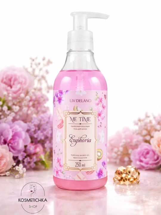 Euphoria, parfyumeriyali dush geli, 250 ml