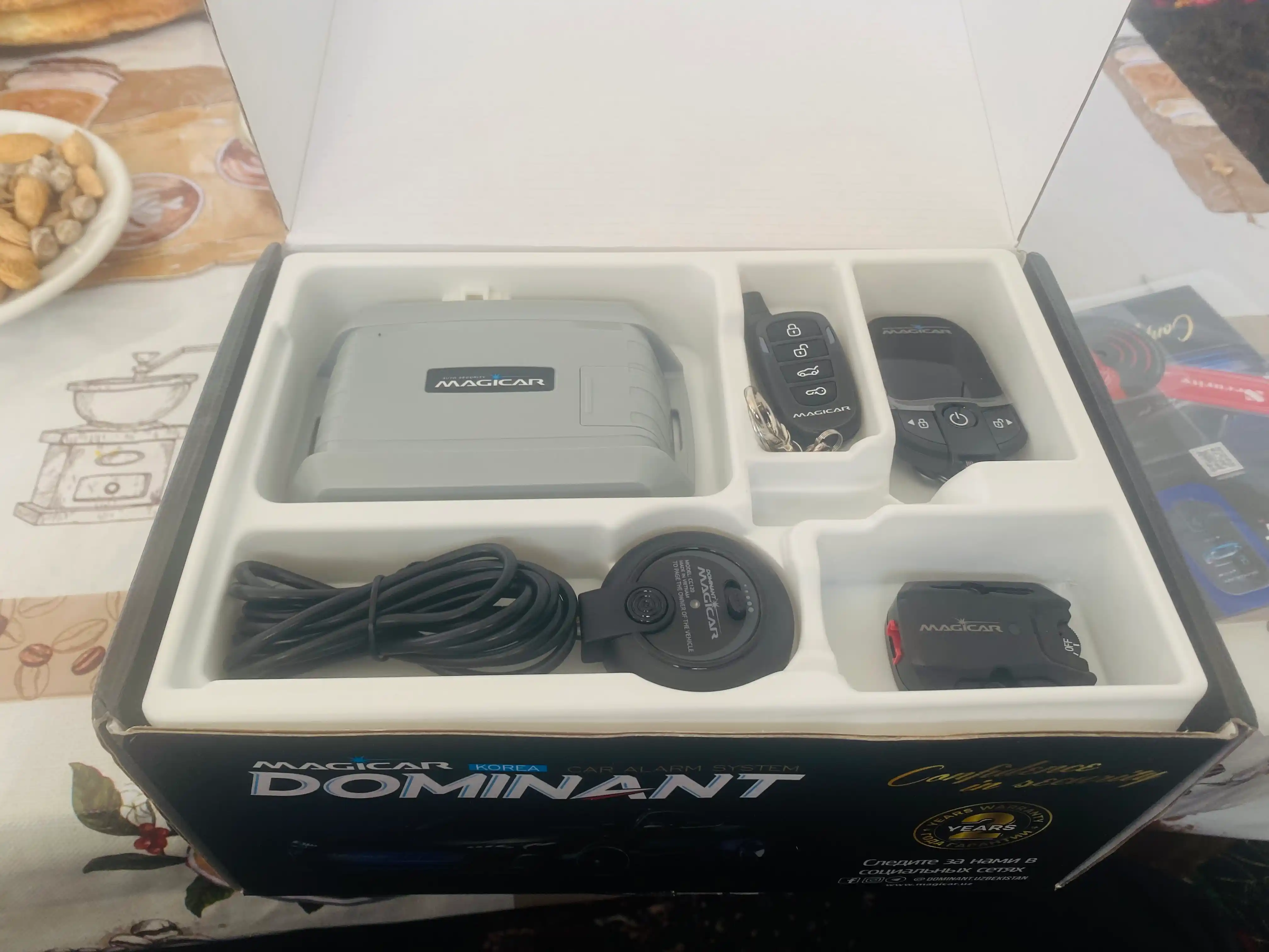 Сигнализация Dominant Magicar, с дистанционным управлением для авто D909S