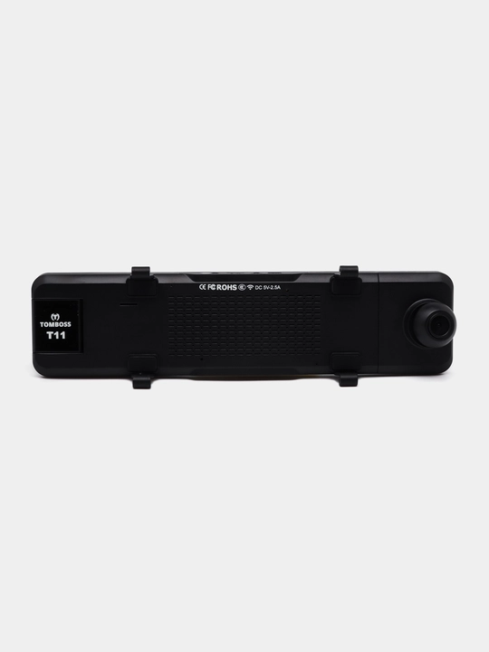 TOMBOSS T11 3 kamerali videoregistrator, Wi-Fi kuzatuv, Antiradar, Carplay