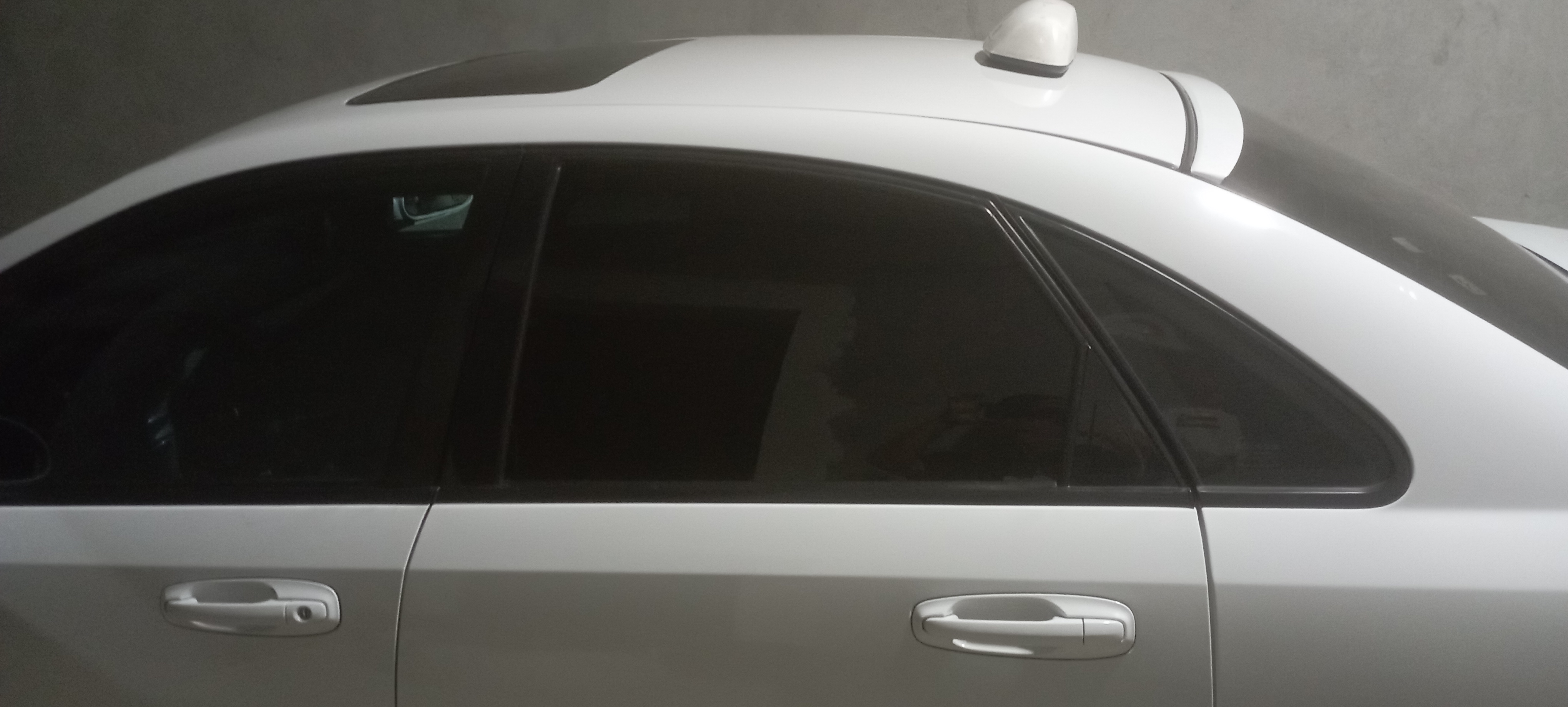 Дверные стойки для Lacetti Gentra, Black Piano