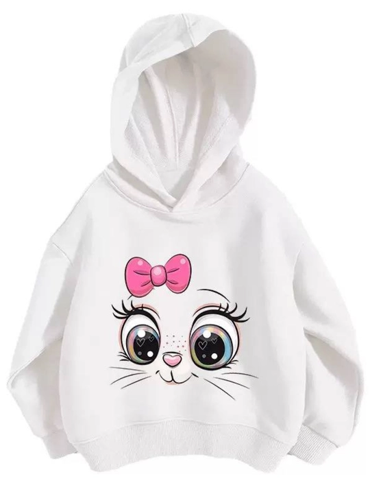 "Bunny Style" uslubidagi bolalar xudilari/tolstovka va svitshotlari - kundalik kiyim
