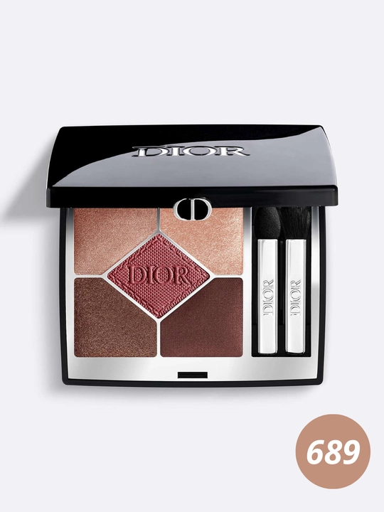 DIOR SHOW 5 COULEURS 649 Nude Dress, Ayollar uchun ko‘z tenlari 689 Mitzah