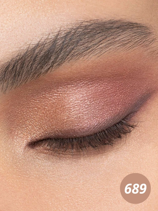 DIOR SHOW 5 COULEURS 649 Nude Dress, Ayollar uchun ko‘z tenlari 689 Mitzah