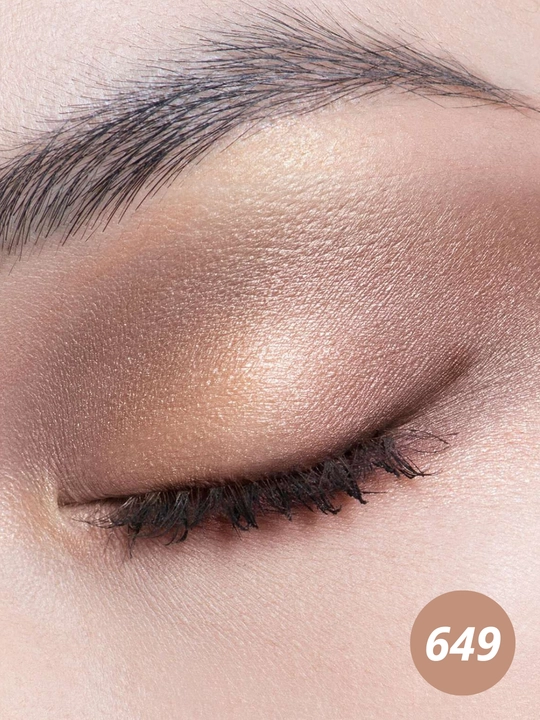 DIOR SHOW 5 COULEURS 649 Nude Dress, Ayollar uchun ko‘z tenlari 689 Mitzah