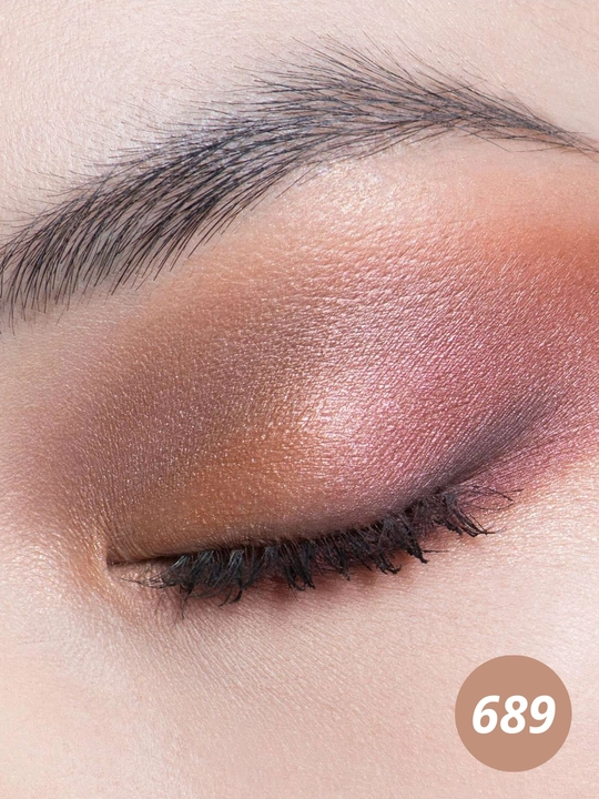 DIOR SHOW 5 COULEURS 649 Nude Dress, Ayollar uchun ko‘z tenlari 689 Mitzah