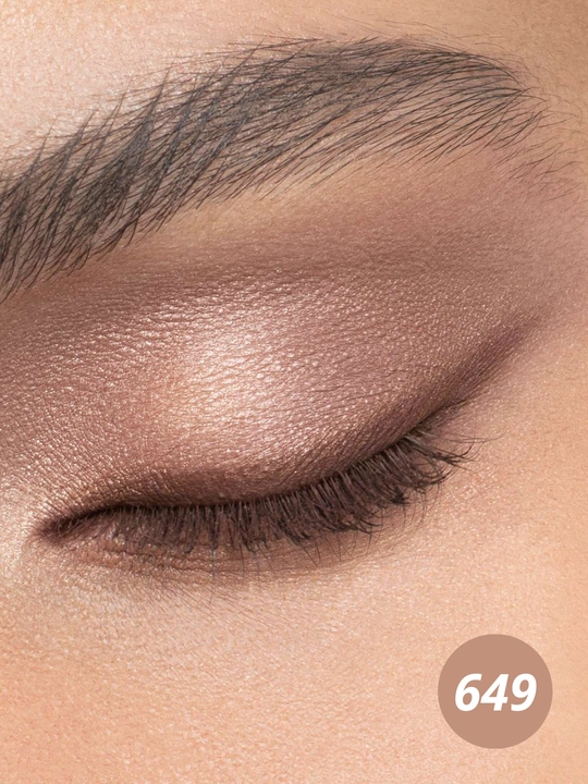 DIOR SHOW 5 COULEURS 649 Nude Dress, Ayollar uchun ko‘z tenlari 689 Mitzah