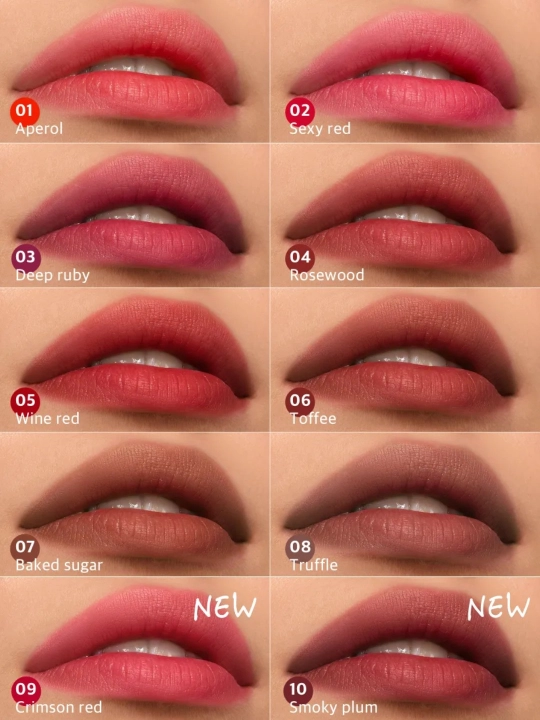 Lip Tint Aqua Gel lablar uchun rangli gel bo'yoq