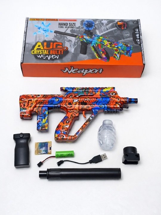 Автомат игрушечный AUG Assault Rifle, Режим стрельбы: автомат, работает на аккумуляторе