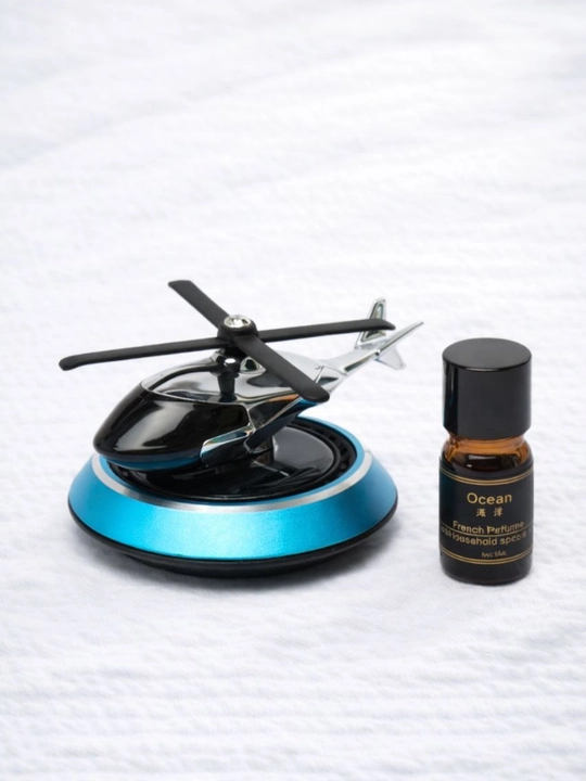 Avtomobil uchun Quyosh Paneli bilan Vertolyot Ko‘rinishidagi Aroma Diffuzor - 