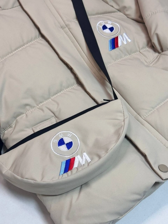 Детская куртка BMW, зимняя одежда для детей, куртка для мальчиков, куртка