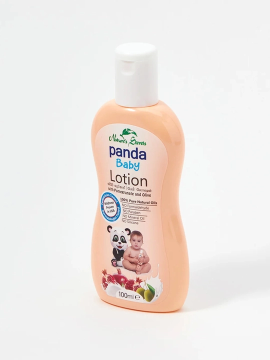 Лосьон для тела Natures Secrets panda BabyPomegranate and Olive baby lotion 100мл - 