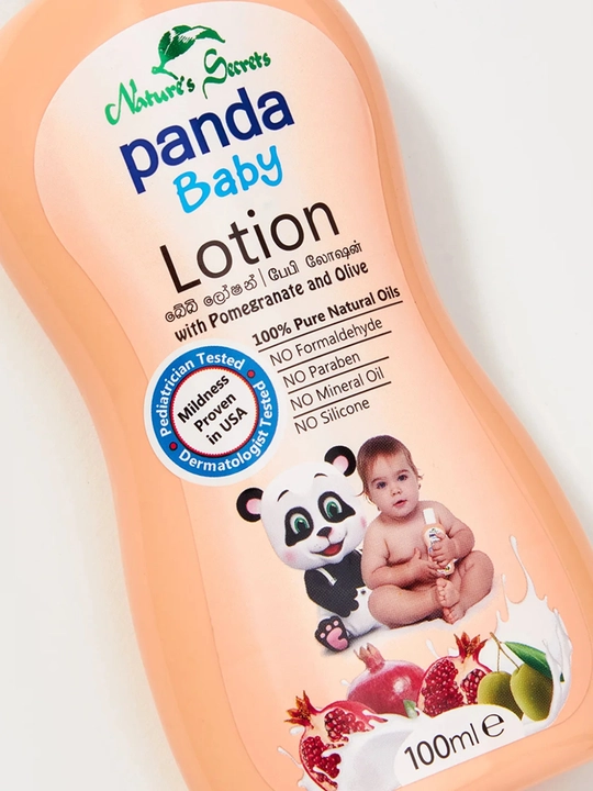 Лосьон для тела Natures Secrets panda BabyPomegranate and Olive baby lotion 100мл