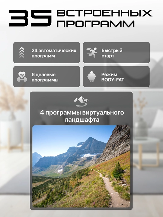Беговая дорожка GENAU Crown G530 TFT / Crown G530 LED  электрическая, до 180 кг
