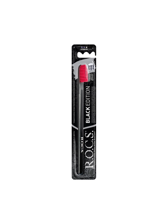 R.O.C.S Black Edition tish cho‘tkasi, 18 g