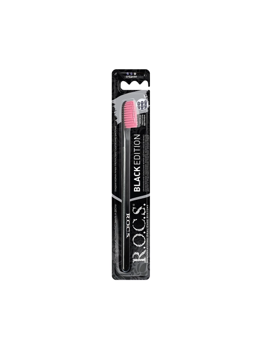 R.O.C.S Black Edition tish cho‘tkasi, 18 g