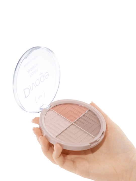 DIVAGE Палетка для лица Sculpt&Shine 12 г
