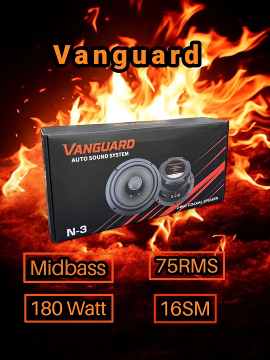 Avtomobil uchun kolonka Vanguard 16SM 180W Cobalt, Gentra, Onix, Nexia3, BYD - 
