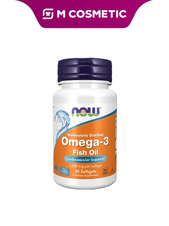 NOW Omega-3 1000 mg, 30 kapsula, 50 g - 
