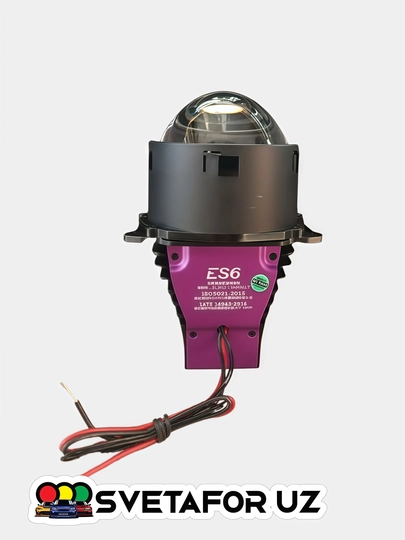 GTR ES6 BILED 3 dyuymli yoruglik diodli linzalari, past 55V, 5800K, 12 V - 