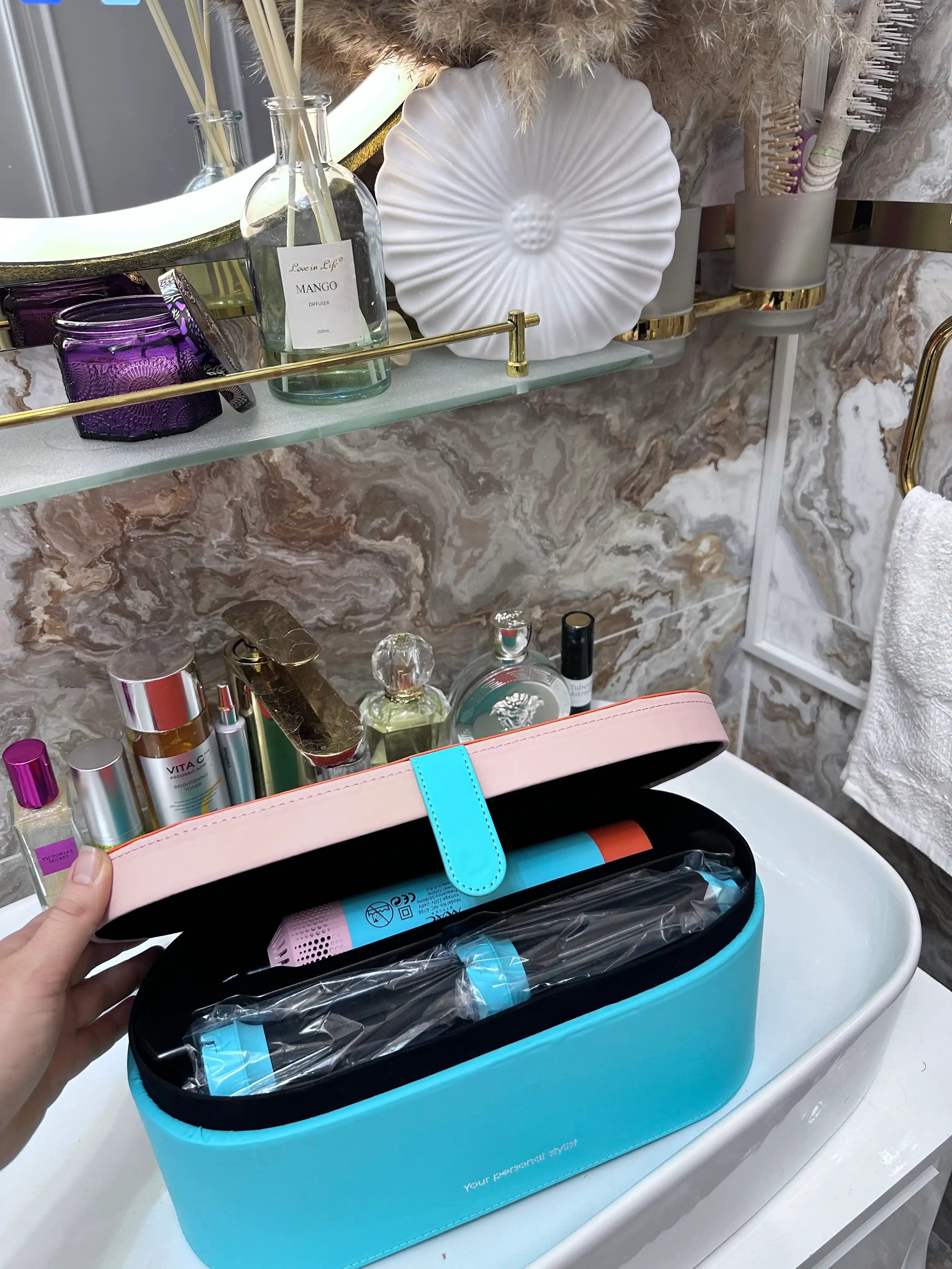 Фен-стайлер MAC Styler 6/1, профессиональный, 6 насадок, 4 режима работы