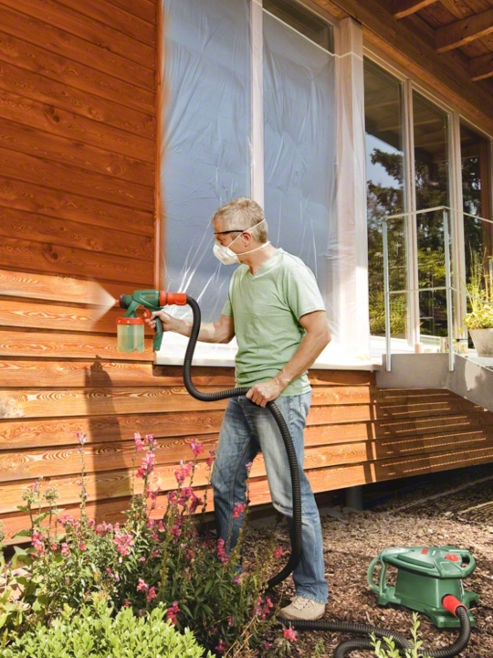 Bosch PFS 5000 E — Электрический краскопульт (Paint Spray System)