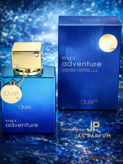 Erkaklar uchun parfumlangan suv, OMAF KING'S ADVENTURE 105 ml - 