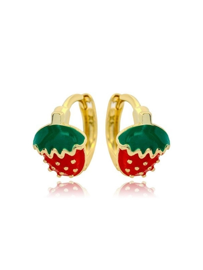 Стильные и элегантные серьги от бренда Xuping Jewelry — 120525-QULUPNAYXUPING-КРАСН