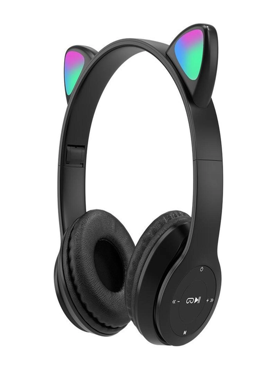 Simsiz Bluetooth quloqchinlar P47, mikrofon, radio va fleshka uyasi bilan