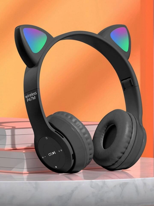 Simsiz Bluetooth quloqchinlar P47, mikrofon, radio va fleshka uyasi bilan