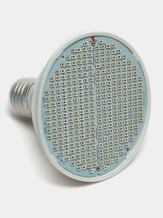 Фитолампа полного спектра, 300LED, 30Вт, SMD2835, Red+Blue, Цоколь E27