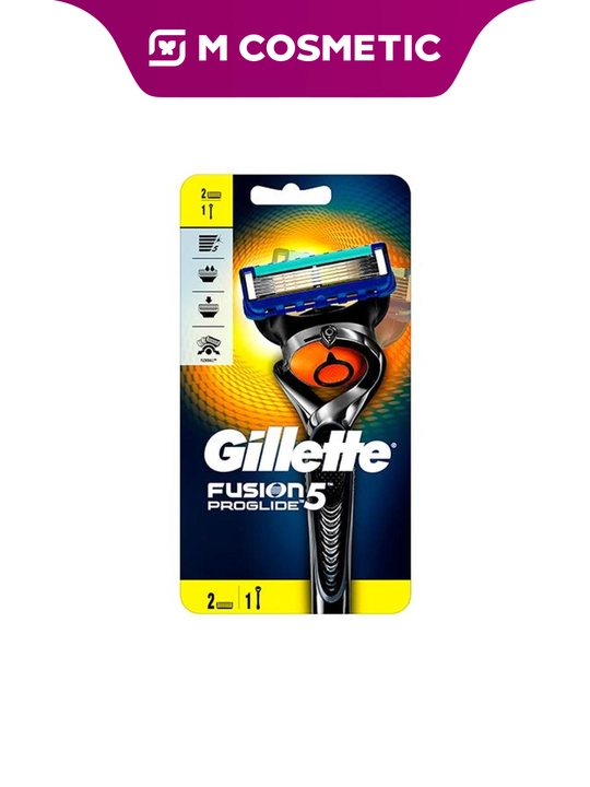GILLETTE Fusion5 ProGlide Бритва+2 сменные кассеты - 