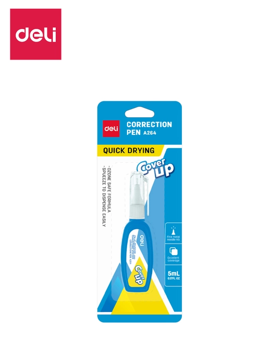 Штрих-ручка 5 шт 5мл EA264 Deli, 264-EA - 