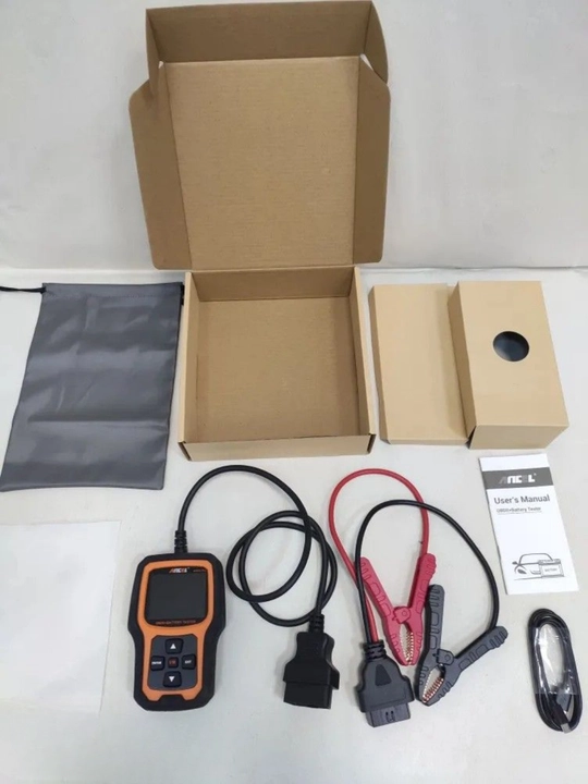 Тестер АКБ и сканер OBD2 ANCEL AD410PRO – проверка аккумулятора и ошибок авто