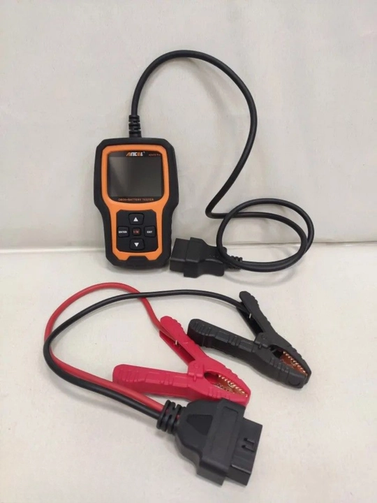 Тестер АКБ и сканер OBD2 ANCEL AD410PRO – проверка аккумулятора и ошибок авто