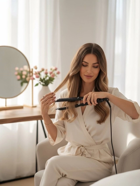 Hair Styler - soch to‘g‘rilagichi va jingalak qisqichlari
