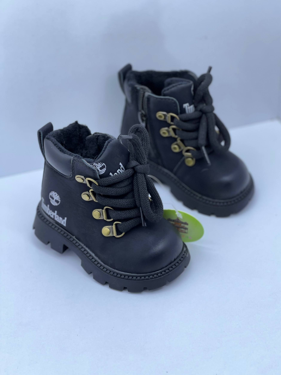 Детские зимние ботинки на меху Timberland (разные цвета)