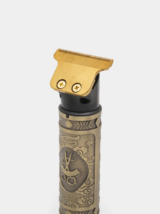 DALING Professional simsiz soch va soqol olish kesish mashinkasi, LCD displeyli trimmer