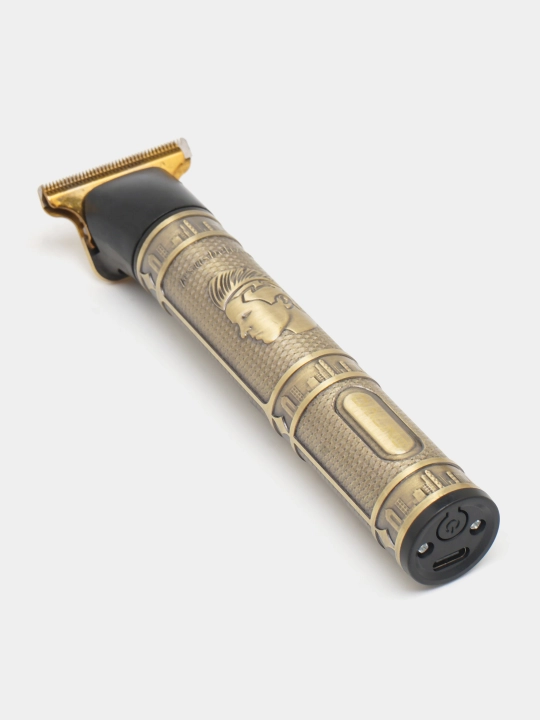 DALING Professional simsiz soch va soqol olish kesish mashinkasi, LCD displeyli trimmer