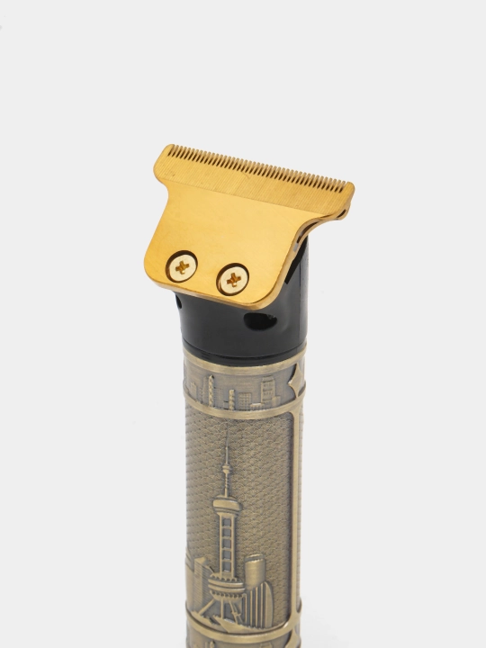 DALING Professional simsiz soch va soqol olish kesish mashinkasi, LCD displeyli trimmer