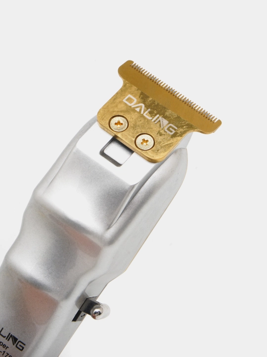DALING Professional simsiz soch va soqol olish kesish mashinkasi, LCD displeyli trimmer